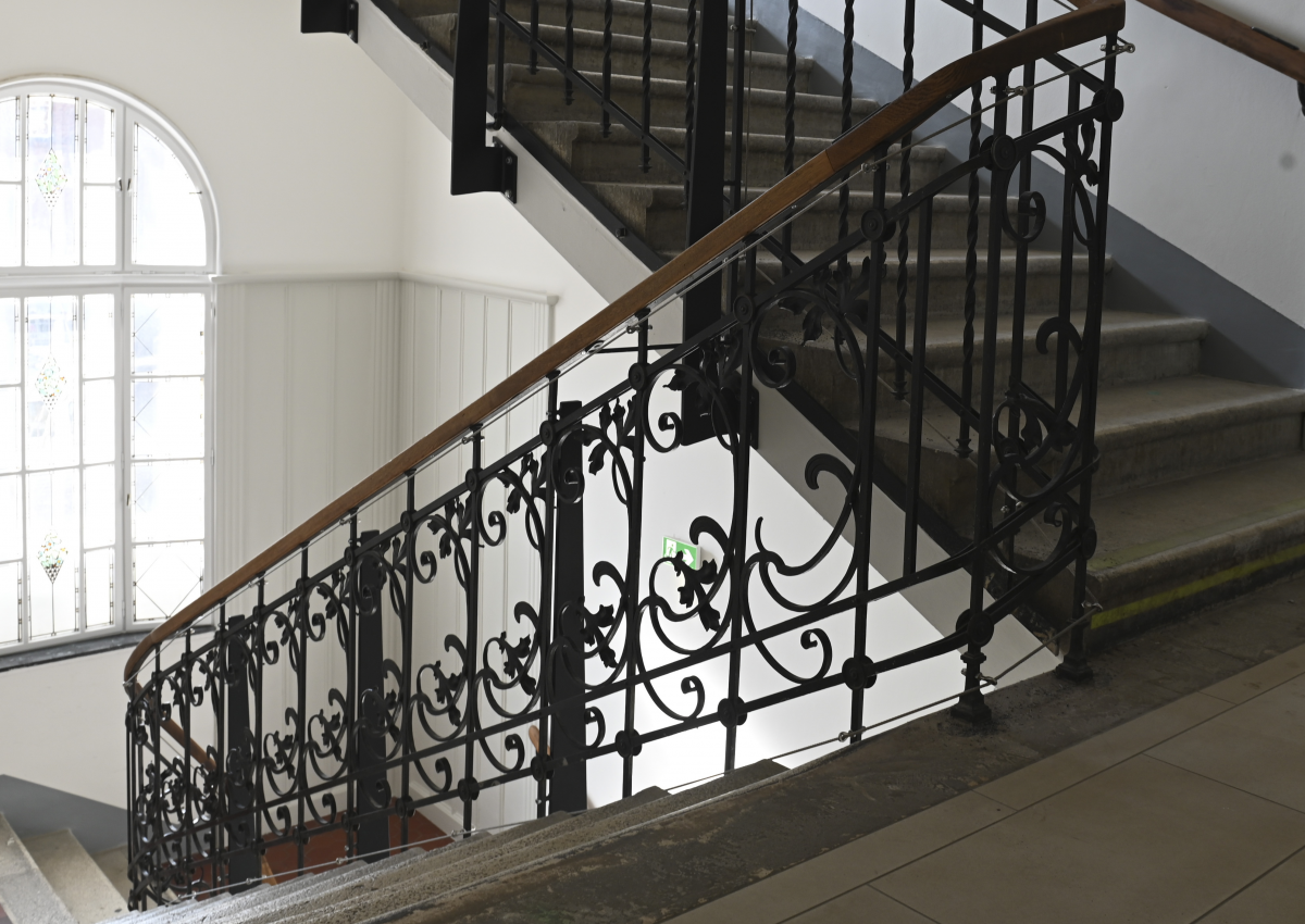 Renoviertes Stiegenhaus