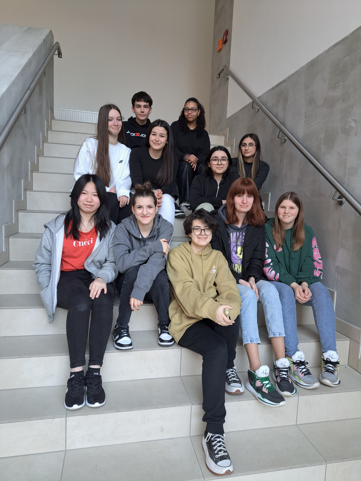 Schüler*innen der 1HMB und 1HKA