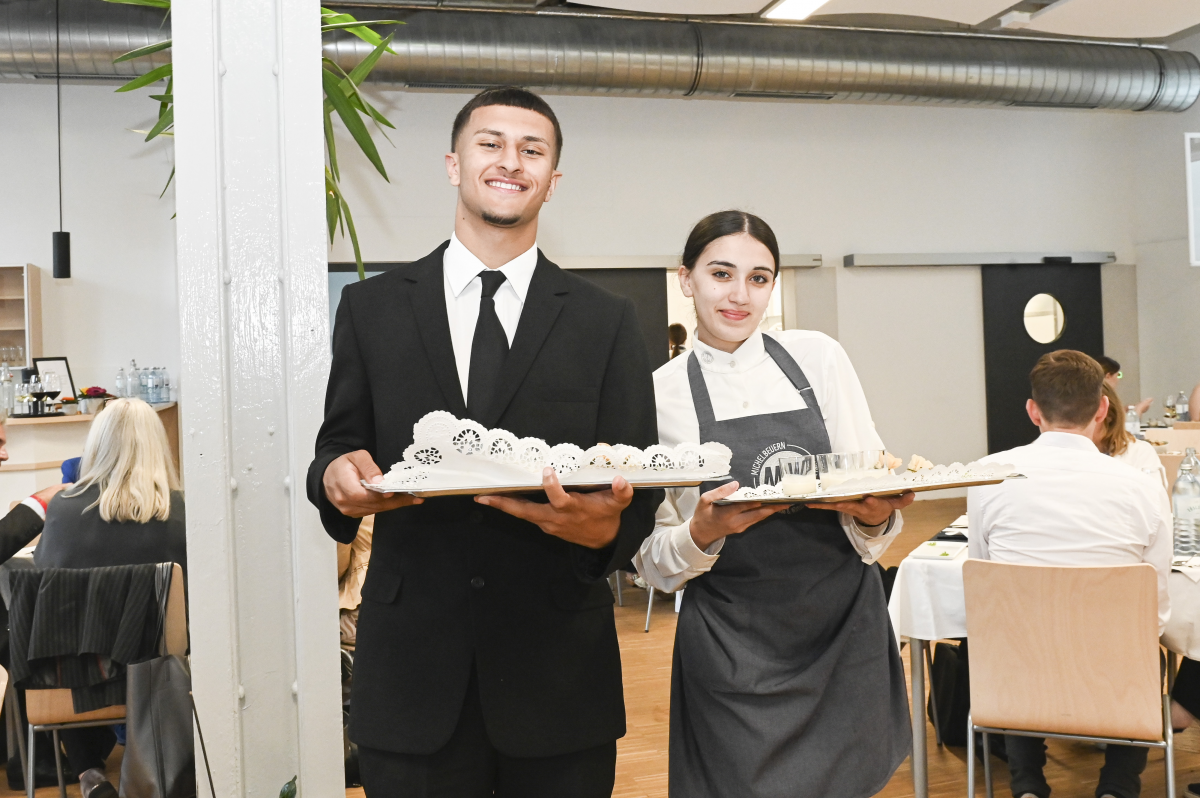 Serviceprofis im Einsatz