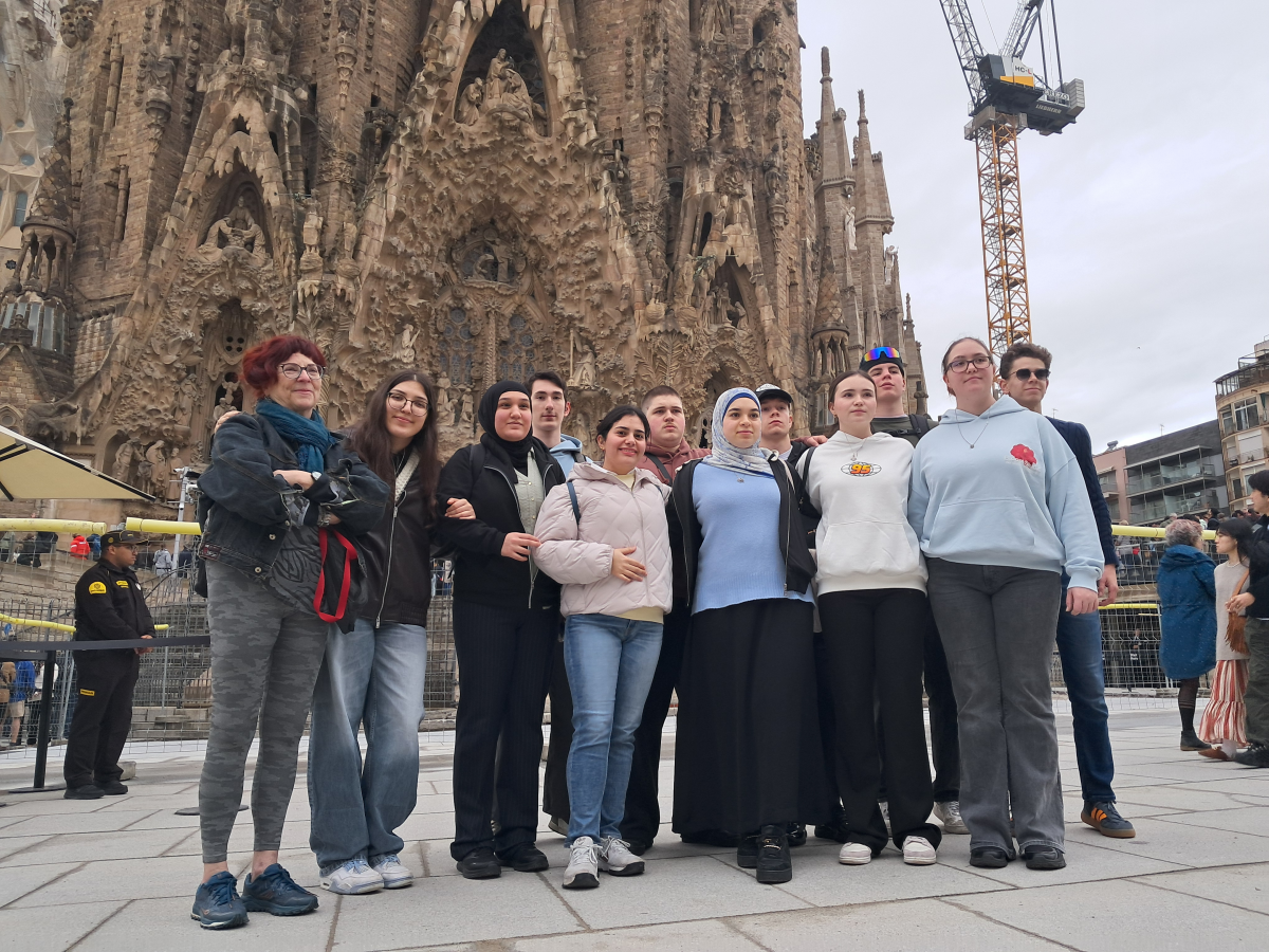 Gruppenfoto_Sagrada Familia