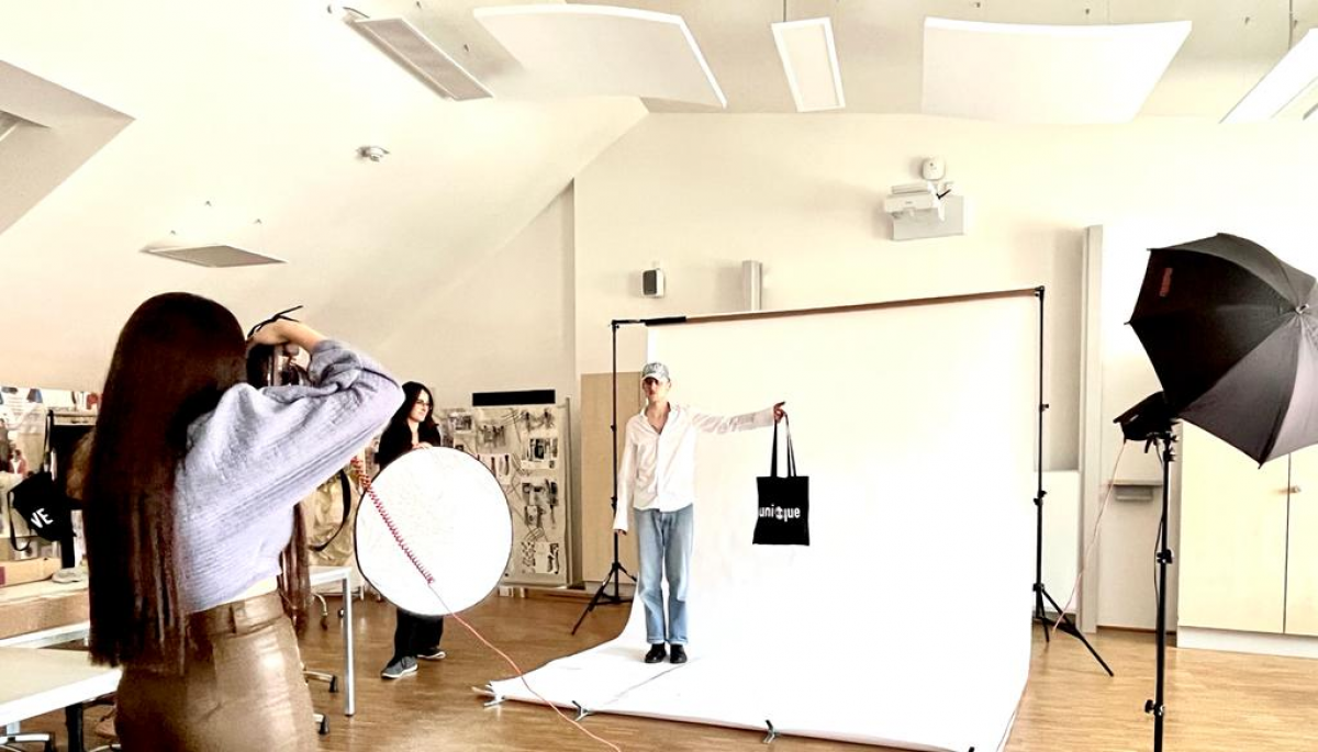 Modeshooting im Atelier