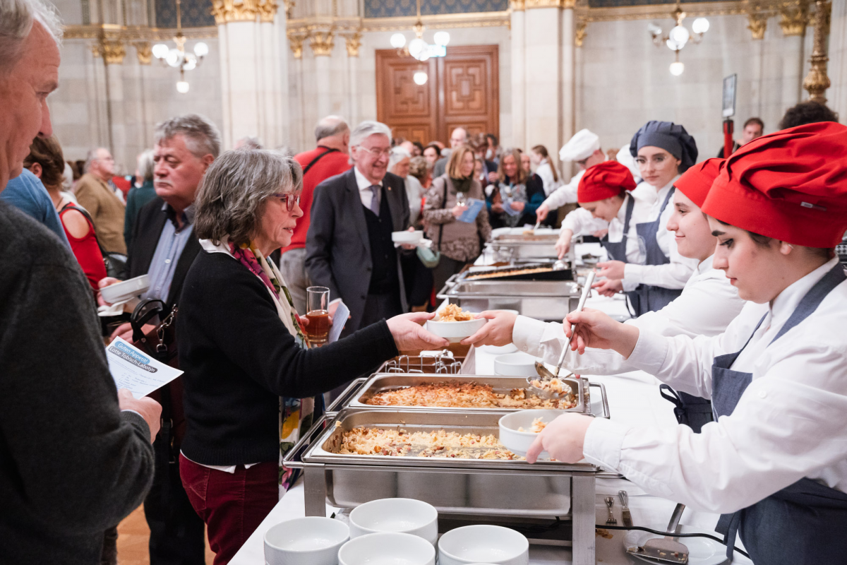Kulinarische Begleitung der HLMW9