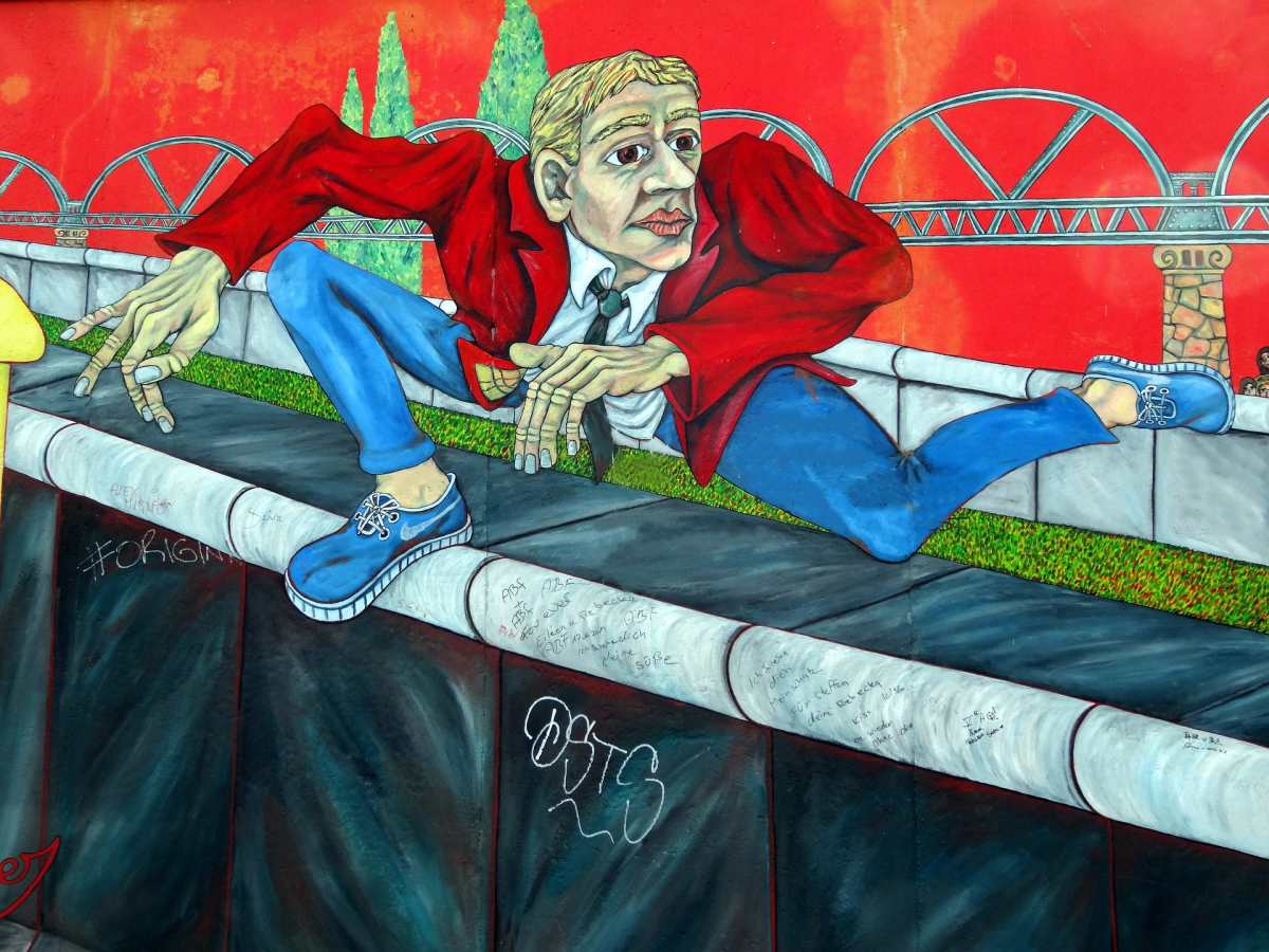 Graffiti Berliner Mauer