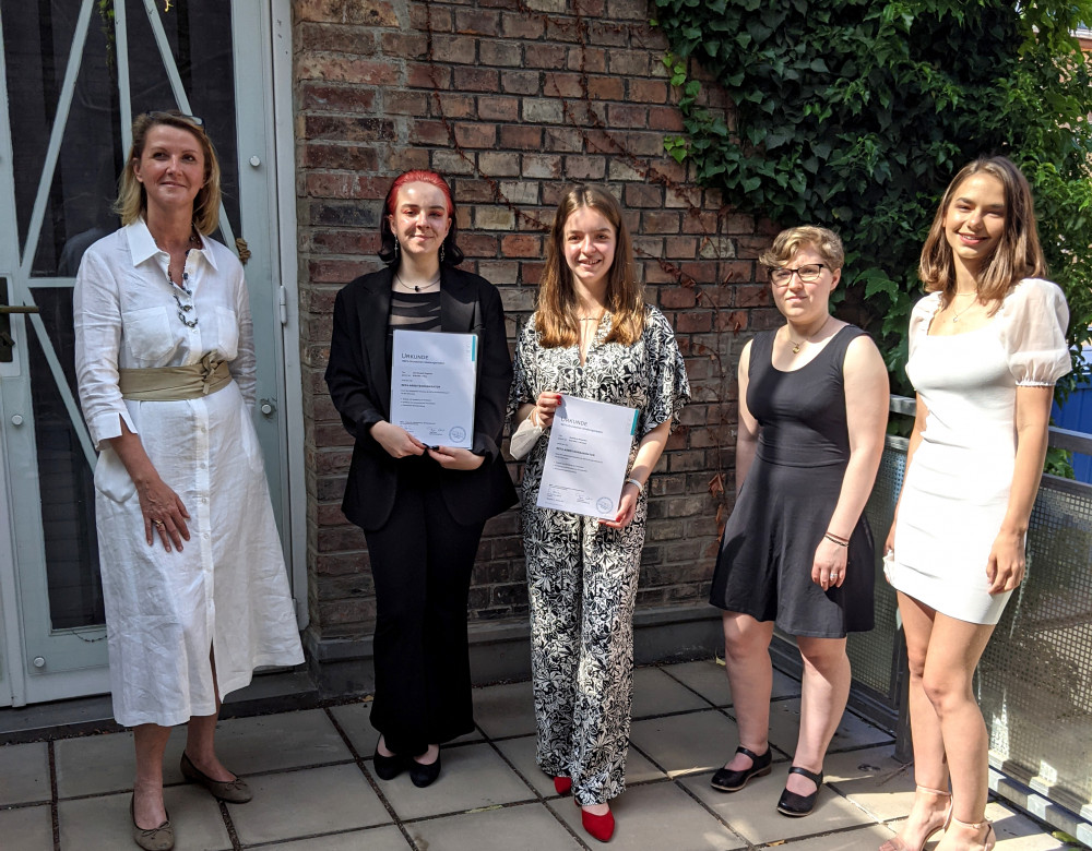 Verleihung Zertifikate